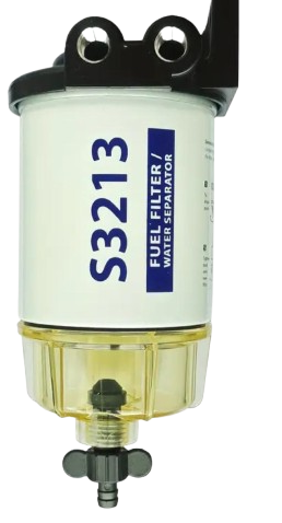 S3213 Fuel Filter Marine Water Separator with Clear Bowl Assembly