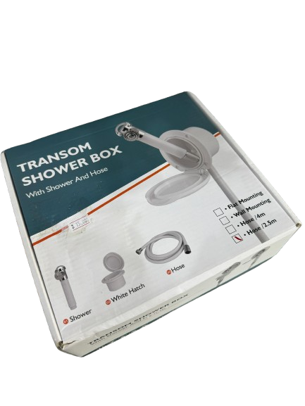 Boat Transom Shower Kit with 2.5m Hose