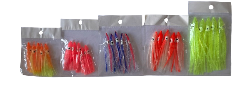 Squid Rubber Lure 6CM-15CM